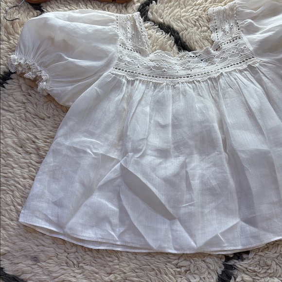 Doen White Lace Blouse - Picture 14 of 16